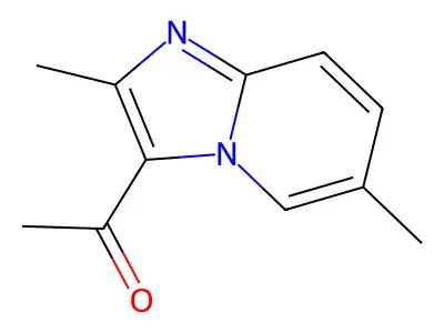 1-(2,6-Dimethylimidazo[1,2-a]pyridin-3-yl)ethanone structure