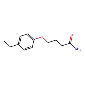 4-(4-Ethylphenoxy)butanamide structure