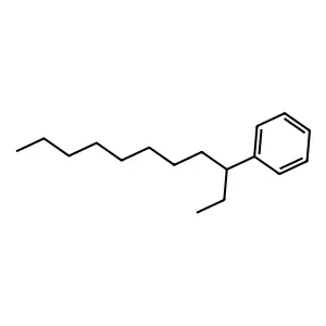 Benzene, (1-ethylnonyl)- structure