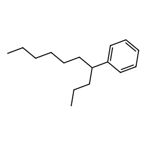 Benzene, (1-propylheptyl)- structure