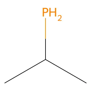 Isopropyl phosphine structure