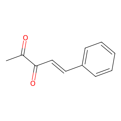 5-Phenylpent-4-ene-2,3-dione structure