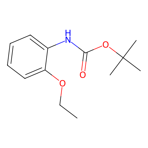 tert-butyl-N-(2-ethoxyphenyl)carbamate structure