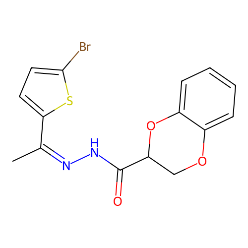 C15H13BrN2O3S structure