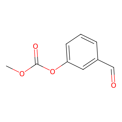 (3-Formylphenyl) methyl carbonate structure