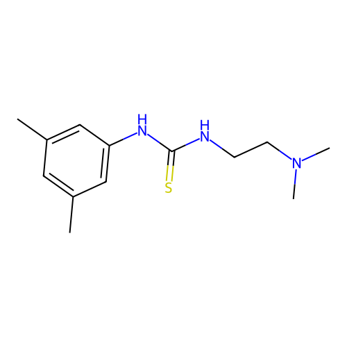 1-[2-(Dimethylamino)ethyl]-3-(3,5-dimethylphenyl)thiourea structure