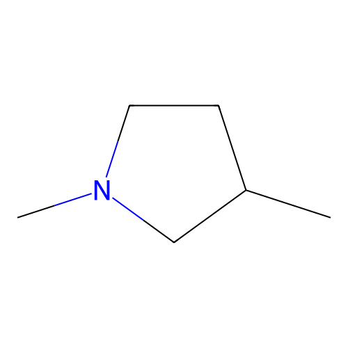 1,3-Dimethylpyrrolidine structure
