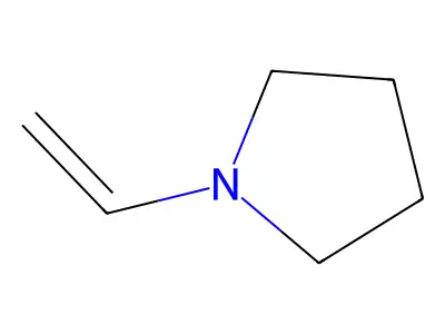 N-Vinylpyrrolidine structure