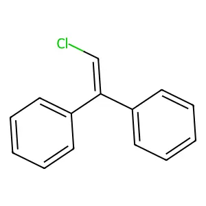Benzene, 1,1'-(chloroethenylidene)bis- structure