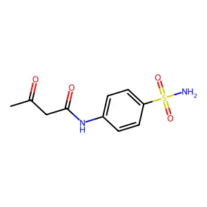 N-[4-(氨基磺酰基)苯基]-3-氧代丁酰胺 structure