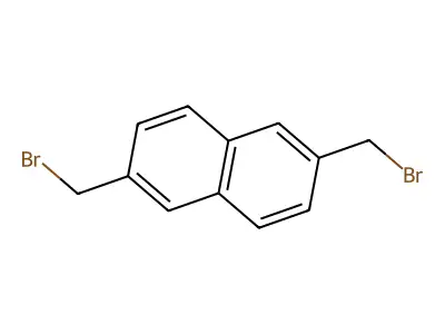 2,6-Bis(bromomethyl)naphthalene structure