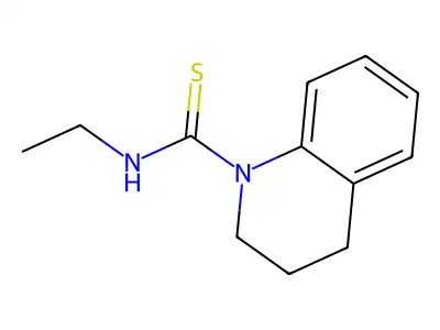 N-ethyl-3,4-dihydro-1(2H)-quinolinecarbothioamide structure