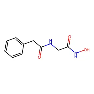 2-(2-Phenylacetamido)acetohydroxamic acid structure