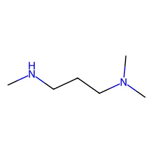N1,N1,N3-三甲基-1,3-丙二胺 structure
