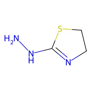 2-Hydrazinyl-4,5-dihydro-1,3-thiazole structure