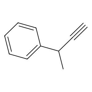 (1-Methyl-2-propynyl)benzene structure