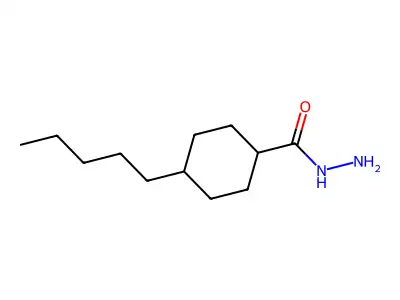 4-Pentylcyclohexanecarbohydrazide structure