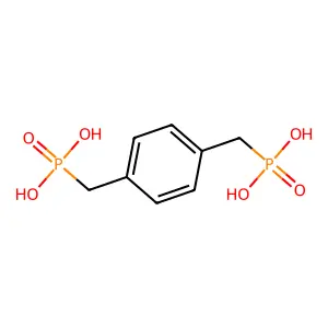 p-Xylylenediphosphonic Acid structure