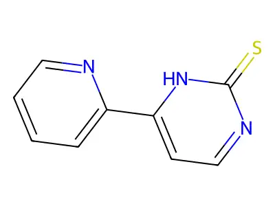 4-(2-Pyridinyl)pyrimidine-2-thiol structure