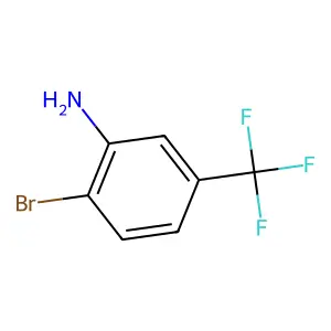 2-溴-5-(三氟甲基)苯胺 structure