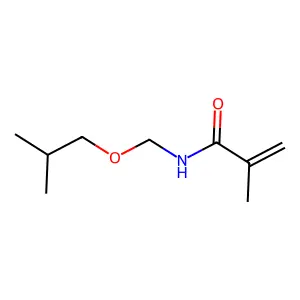 N-((2-Methylpropoxy)methyl)methacrylamide structure