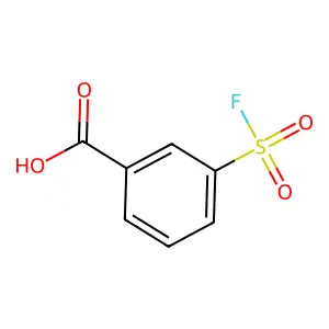 3-(Fluorosulfonyl)benzoic acid structure