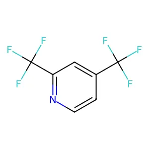 2,4-Bis(trifluoromethyl)pyridine structure