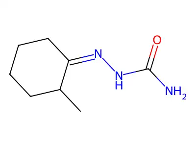 2-Methyl cyclohexanone semicarbazone structure