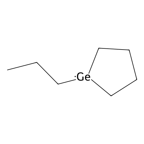 Germacyclopentane, 1-propyl- structure