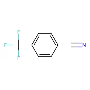 Benzonitrile, 4-(trifluoromethyl)- structure