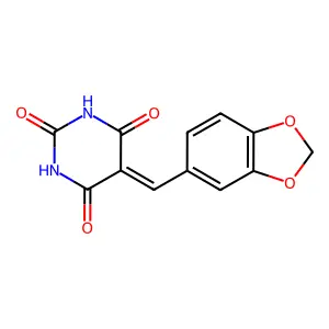 Monoanhydroaklavinone structure