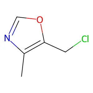 5-(Chloromethyl)-4-methyl-1,3-oxazole structure
