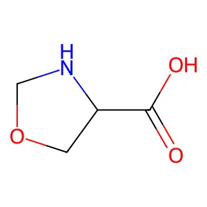 (S)-oxazolidine-4-carboxylic acid structure