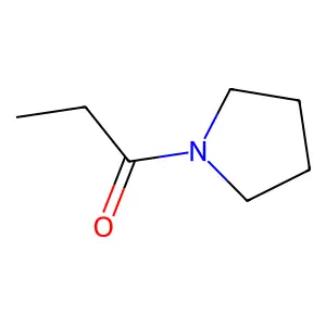 Pyrrolidine, 1-propionyl- structure