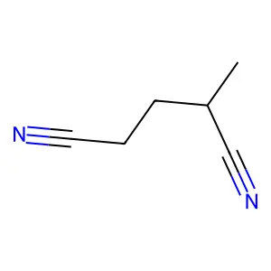 2-Methylpentanedinitrile structure