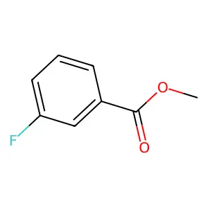 Benzoic acid, 3-fluoro-, methyl ester structure