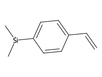 Vinyldimethylphenylsilane structure