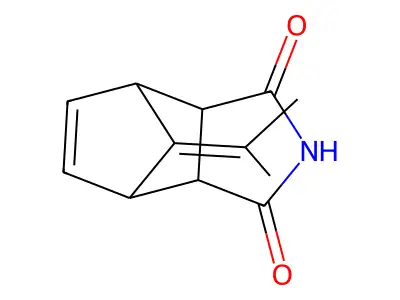 10-(Propan-2-ylidene)-4-azatricyclo[5.2.1.0,2,6]dec-8-ene-3,5-dione structure