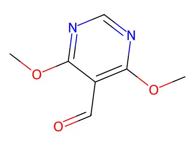 4,6-Dimethoxypyrimidine-5-carbaldehyde structure