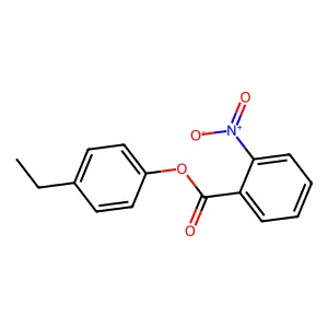 4-Ethylphenyl 2-nitrobenzoate structure