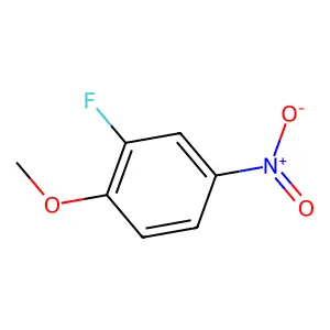 2-Fluoro-4-nitroanisole structure