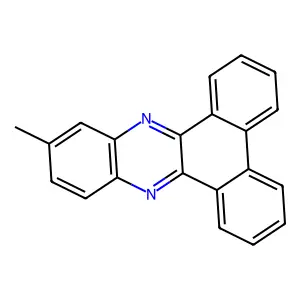7-Methyl-1,2,3,4-dibenzophenazine structure