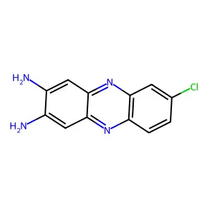 2,3-Diamino-7-chlorophenazine structure