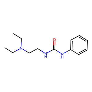 N-[2-(Diethylamino)ethyl]-N'-phenylurea structure