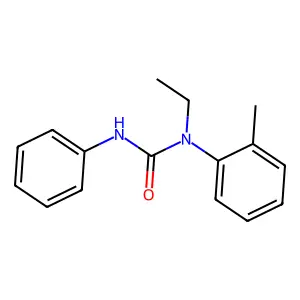 1-Ethyl-1-(2-methylphenyl)-3-phenylurea structure