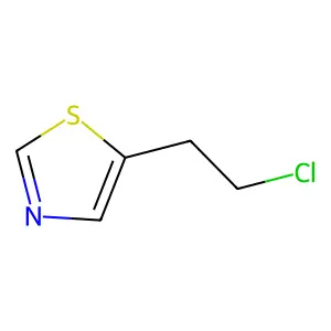 5-(2-Chloroethyl)-1,3-thiazole structure