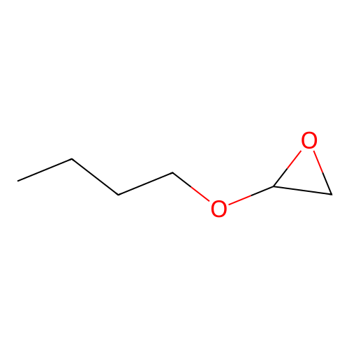 Butoxyoxirane structure