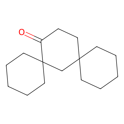 Dispiro[5.1.5.3]hexadecan-14-one structure