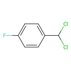 1-(Dichloromethyl)-4-fluorobenzene structure