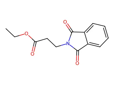 Ethyl 3-(1,3-dioxo-1,3-dihydro-2H-isoindol-2-yl)propanoate structure